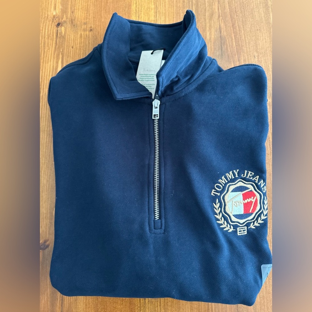 Tommy Jeans Men’s Quarter-Zip - brand new, tags still on